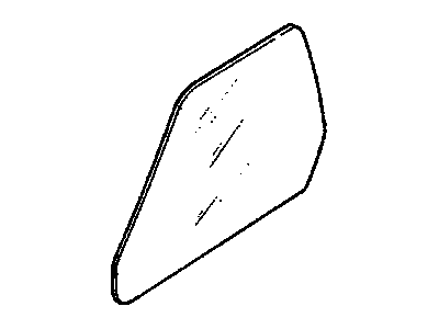 GMC 14020337 Glass
