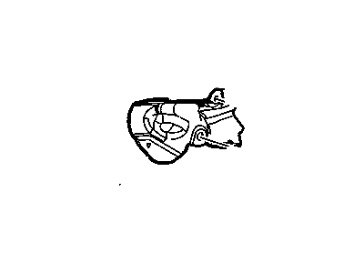 Cadillac 12590208 SHIELD,EXHAUST MANIFOLD LOWER HEAT