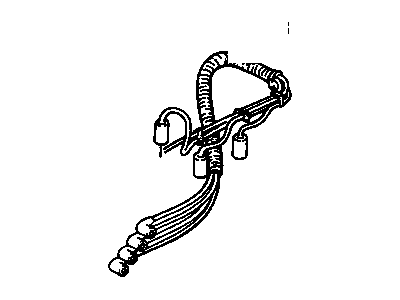 Chevy Celebrity Spark Plug Wires - 12072154