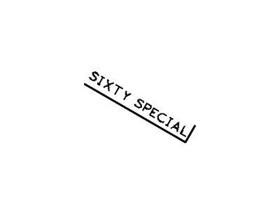Cadillac 60 Special Emblem - 25615641
