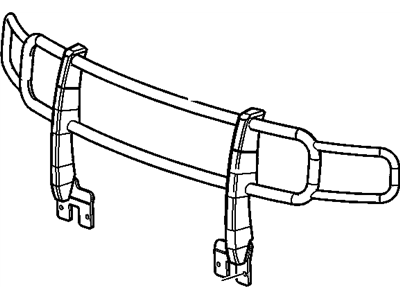 Hummer 12498478 Brush Guard