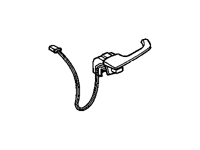 Cadillac DeVille Door Handle - 20744085