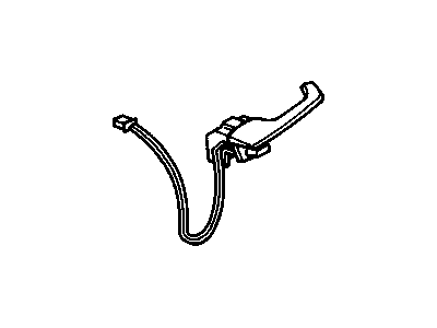 1990 Pontiac Bonneville Door Handle - 20734007