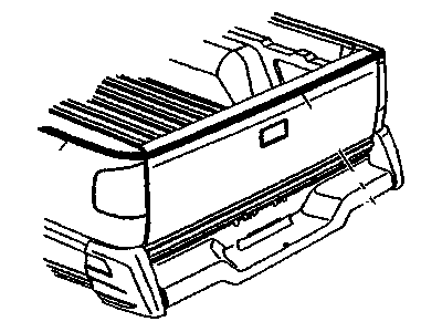 GMC 15682886 Stripe Tape