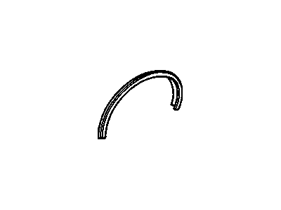 GMC 14033615 Wheel Opening Molding