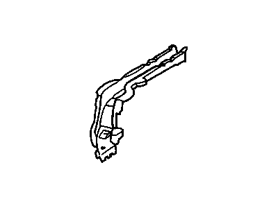 GM 22577591 Side Rail, Rear Driver Side