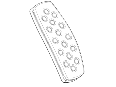 GM 42743455 Pad, Appearance Packages