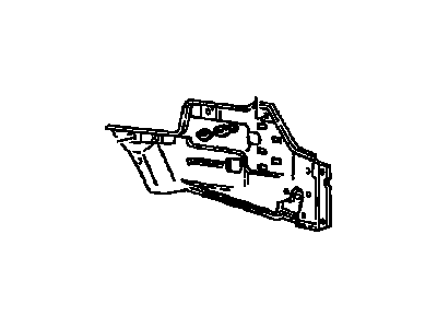 Pontiac 16630996 Lock Module