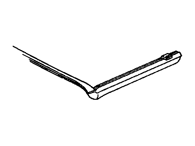 1994 Pontiac Sunbird Weather Strip - 12390794