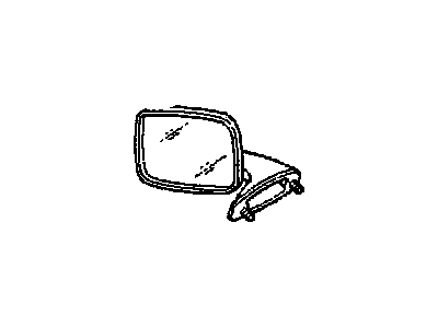 Oldsmobile Custom Cruiser Side View Mirrors - 20155983