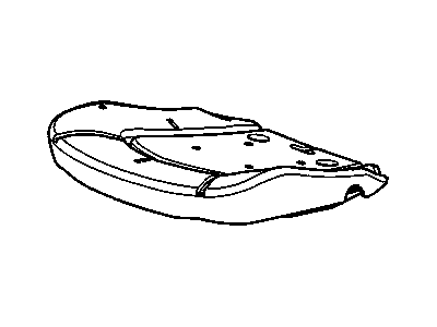 Cadillac 20993902 PAD,DRIVER SEAT CUSHION