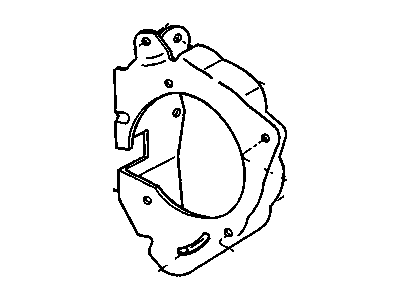 Pontiac 10045167 Compressor Front Bracket