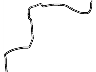 GM 12387939 Hose, Hydraulic Clutch Reservoir