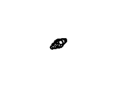 Pontiac Coolant Temperature Sensor - 25037202