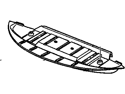 Buick 25614704 Air Deflector