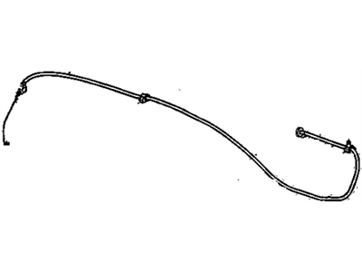 GMC Throttle Cable - 15013058
