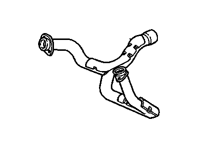 GMC S15 Jimmy Exhaust Pipe - 15677744
