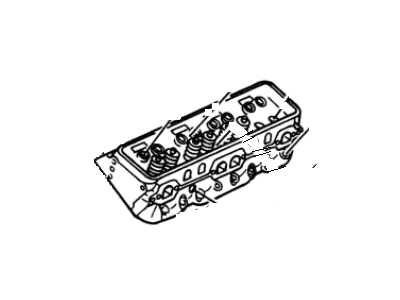 Chevy 12529741 Cylinder Head