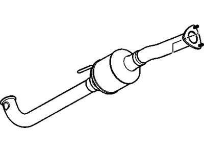 2006 Chevy Express 2500 Catalytic Converter - 10398416
