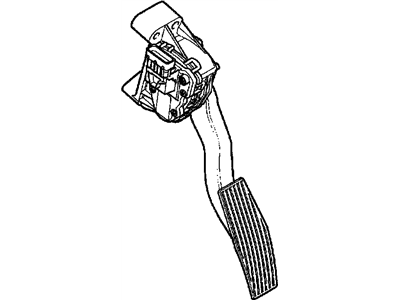 Saturn 9193186 Pedal Travel Sensor