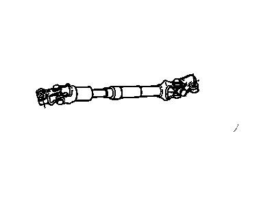 Chevy Corvette Steering Shaft - 7843500