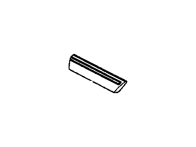 1984 Chevy Cavalier Door Moldings - 20475420