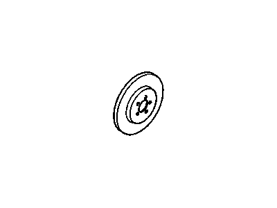 Pontiac Brake Disc - 19174917