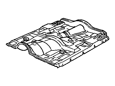 1990 GMC S15 Jimmy Floor Pan - 15957316