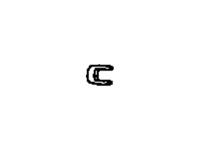 GMC 15552335 Tail Gate Logo