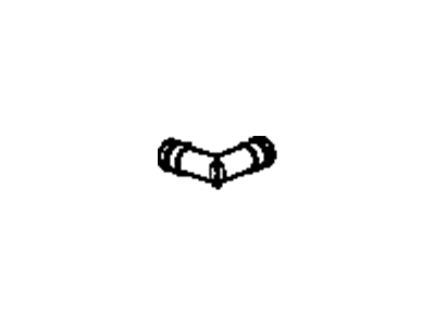Pontiac 24503423 PIPE,HEATER WATER BYPASS INLET(INCLUDES 324)(TO LOWER INTAKE MANIFOLD.)