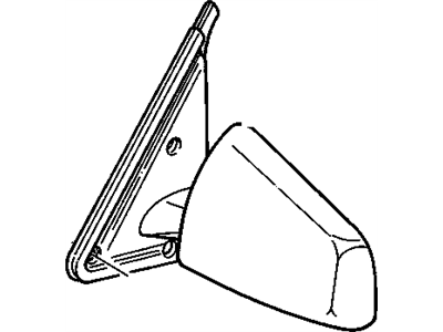 GMC Syclone Side View Mirrors - 15675114
