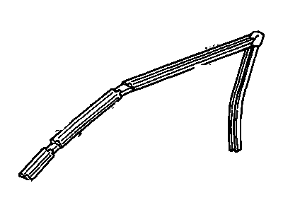 Oldsmobile Custom Cruiser Window Channel - 20666685