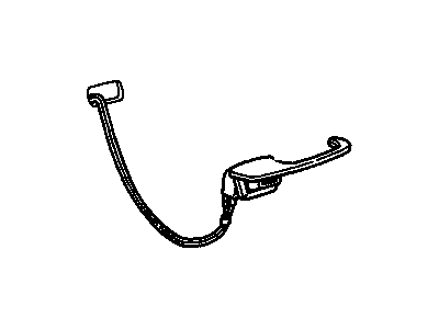 Cadillac DeVille Door Handle - 16602804