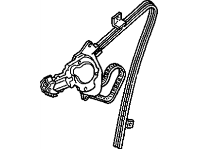 Cadillac DeVille Window Regulator - 20650327