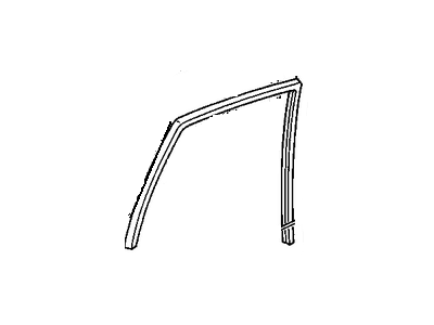 Oldsmobile Window Channel - 20623621