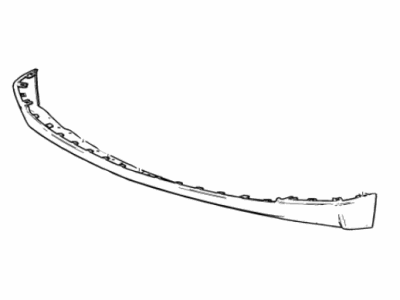 GMC 84865577 FASCIA,FRONT BUMPER LOWER(BLACK)