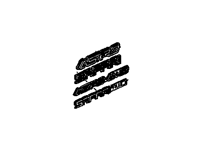 Chevy Astro Emblem - 15690678