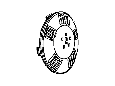1989 Oldsmobile Cutlass Supreme Wheel Cover - 22518577