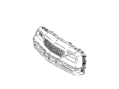 GM 16502362 Bumper Cover, Front