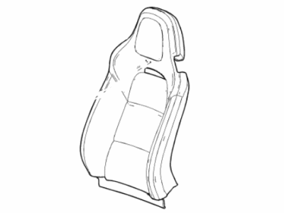 Chevy 84247002 COVER,FRONT SEAT BACK(GALVANIZED COOLANT)