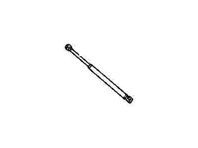 Pontiac Trunk Lid Lift Support - 16604431