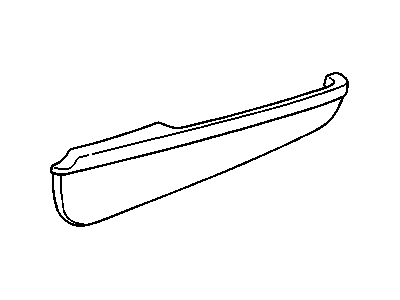 Cadillac 12480476 Map Pocket