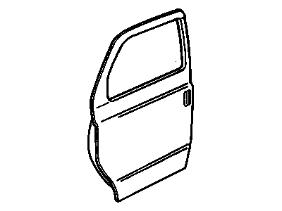 GMC 12477619 Door Shell