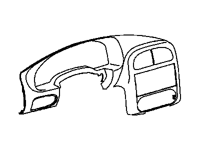 Saturn 21061111 Cluster Bezel