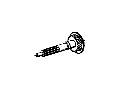 GM 88934832 Shaft, Transmission Main Drive(Clutch)
