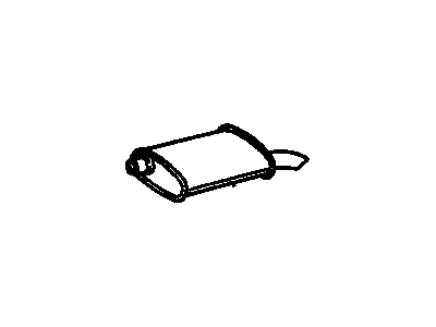 Pontiac LeMans Muffler - 90284287