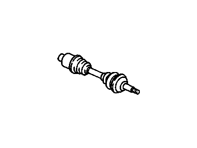 Cadillac DeVille Axle Shaft - 26016965