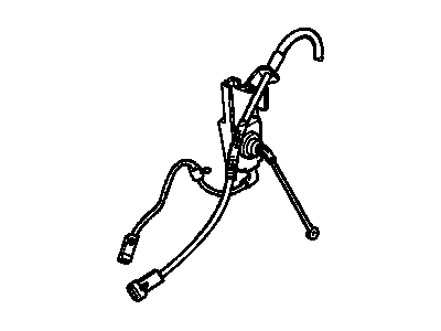 Cadillac DeVille Ride Height Sensor - 22153237