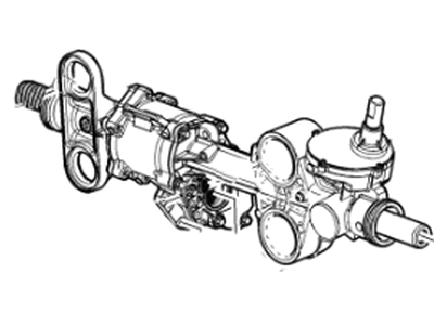 Chevy 19417838 GEAR,ELECTRIC BELT DRIVE RACK & PINION STEERING(INCLUDES 2-11,13-19,21-23)(REMANUFACTURED-NOT FOR SALE WHERE IMPORTS ARE RESTRICTED)(BEFORE REPLACING REFER TO BULLETIN 18-NAME-161)