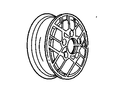 1987 Buick Riviera Spare Wheel - 12334841